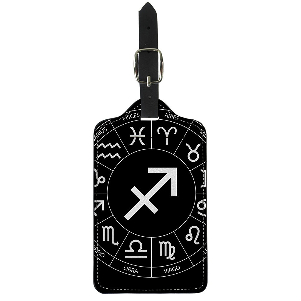 Astrology Sagittarius Sign Print Luggage Tag