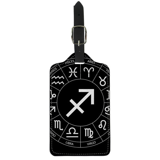Astrology Sagittarius Sign Print Luggage Tag