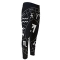 Astrology Sagittarius Sign Print Men's Compression Pants