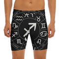 Astrology Sagittarius Sign Print Men's Long Boxer Briefs
