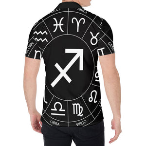 Astrology Sagittarius Sign Print Men's Shirt