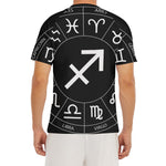 Astrology Sagittarius Sign Print Men's Short Sleeve Rash Guard