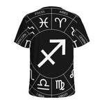 Astrology Sagittarius Sign Print Men's Sports T-Shirt
