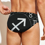 Astrology Sagittarius Sign Print Men's Swim Briefs