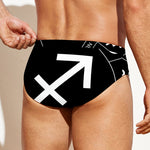 Astrology Sagittarius Sign Print Men's Swim Briefs