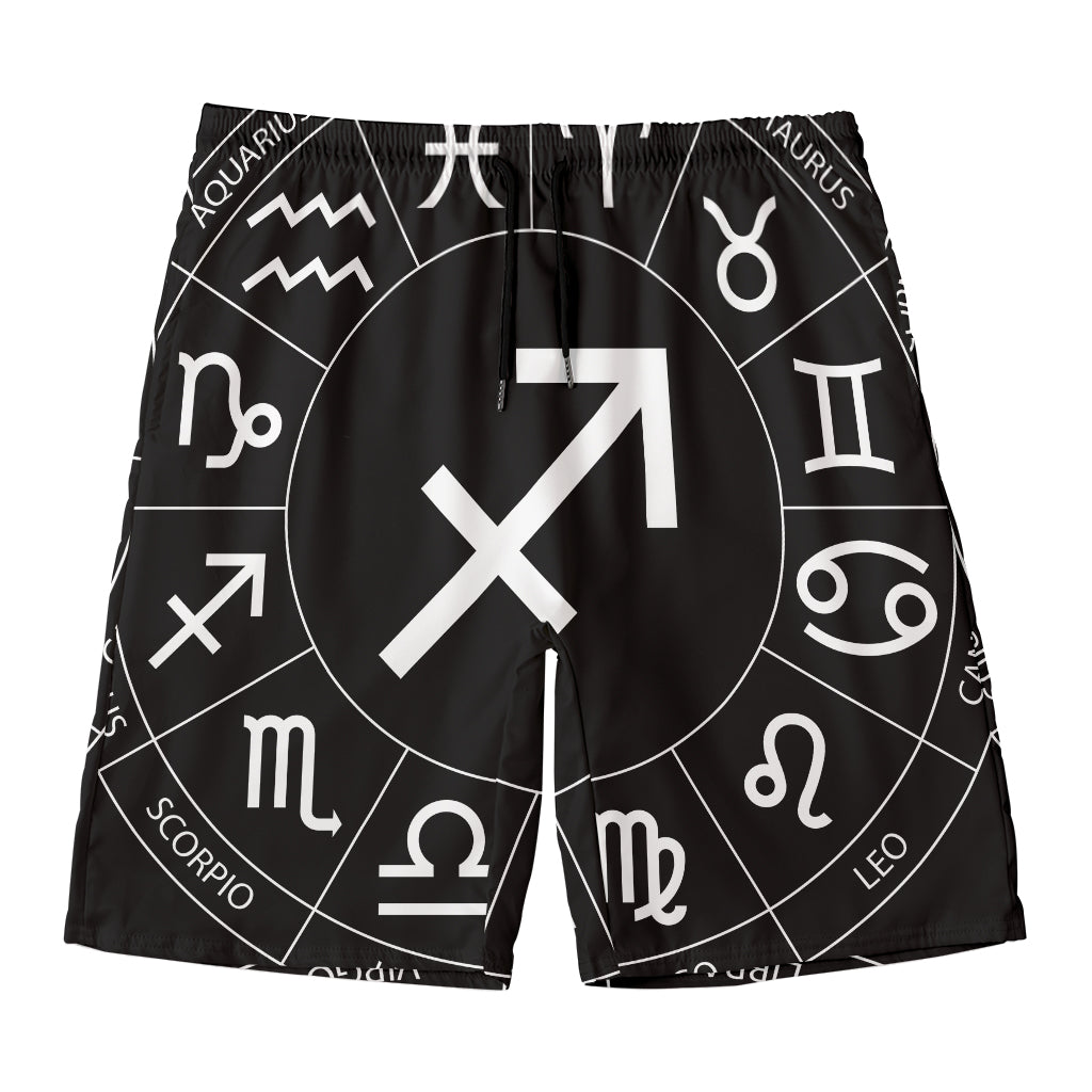 Astrology Sagittarius Sign Print Men's Swim Trunks