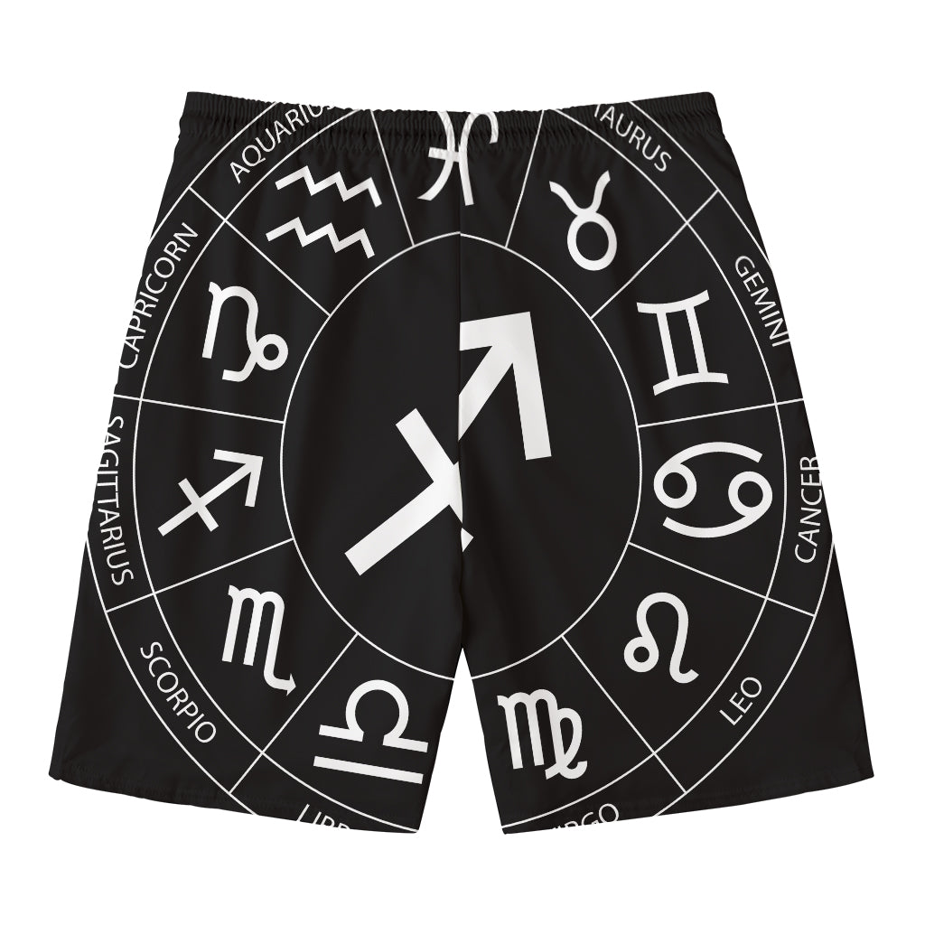 Astrology Sagittarius Sign Print Men's Swim Trunks