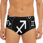 Astrology Sagittarius Sign Print Men's Triangle Swim Briefs