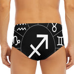 Astrology Sagittarius Sign Print Men's Triangle Swim Briefs