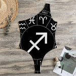 Astrology Sagittarius Sign Print One Shoulder Bodysuit