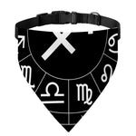 Astrology Sagittarius Sign Print Over The Collar Dog Bandana