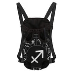 Astrology Sagittarius Sign Print Pet Carrier Backpack