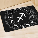 Astrology Sagittarius Sign Print Polyester Doormat
