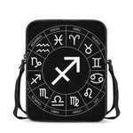 Astrology Sagittarius Sign Print Rectangular Crossbody Bag