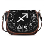 Astrology Sagittarius Sign Print Saddle Bag