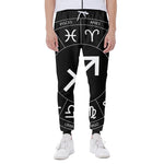 Astrology Sagittarius Sign Print Scuba Joggers