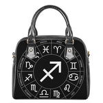 Astrology Sagittarius Sign Print Shoulder Handbag