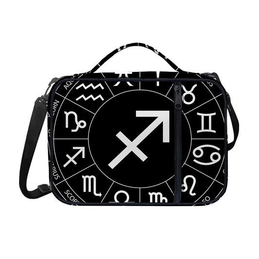 Astrology Sagittarius Sign Print Shoulder Strap Bible Bag