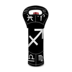 Astrology Sagittarius Sign Print Single Neoprene Wine Tote