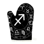 Astrology Sagittarius Sign Print Single Oven Mitt