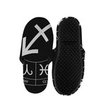 Astrology Sagittarius Sign Print Slippers