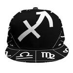 Astrology Sagittarius Sign Print Snapback Cap