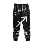 Astrology Sagittarius Sign Print Sweatpants