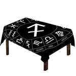 Astrology Sagittarius Sign Print Tablecloth