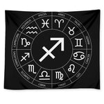 Astrology Sagittarius Sign Print Tapestry
