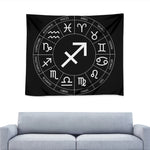 Astrology Sagittarius Sign Print Tapestry
