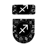 Astrology Sagittarius Sign Print Toilet Lid And Tank Cover Set