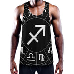 Astrology Sagittarius Sign Print Training Tank Top