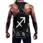 Astrology Sagittarius Sign Print Training Tank Top