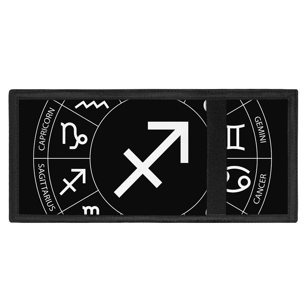 Astrology Sagittarius Sign Print Trifold Wallet