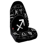 Astrology Sagittarius Sign Print Waterproof Car Seat Cover