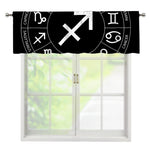 Astrology Sagittarius Sign Print Window Valance