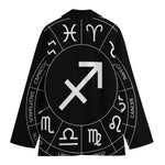 Astrology Sagittarius Sign Print Women's Blazer