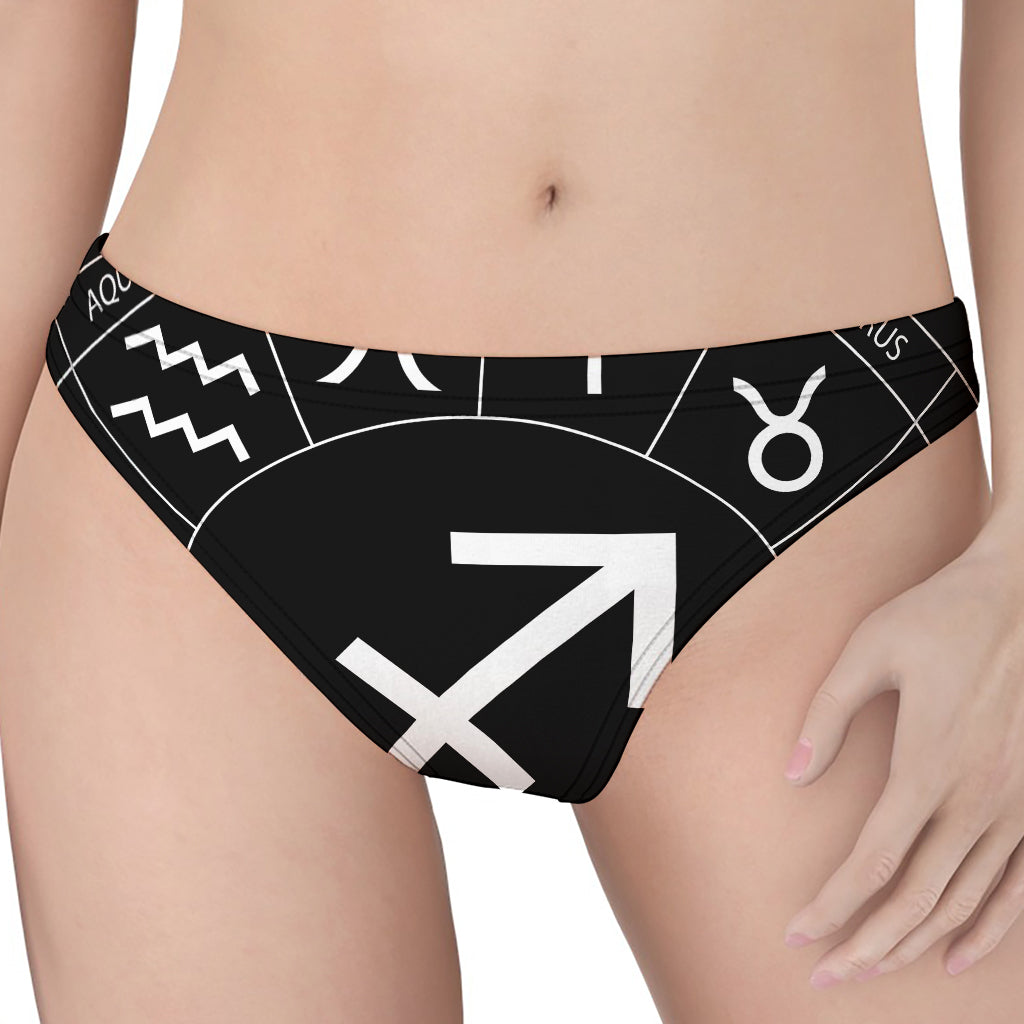 Astrology Sagittarius Sign Print Women's Thong