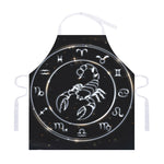 Astrology Scorpio Sign Print Adjustable Apron