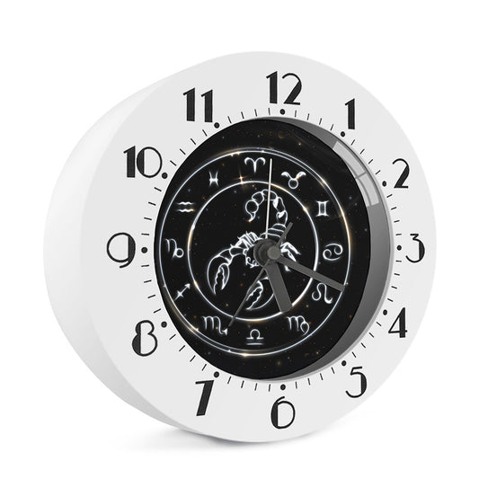Astrology Scorpio Sign Print Alarm Clock