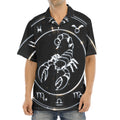 Astrology Scorpio Sign Print Aloha Shirt