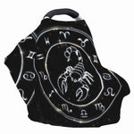 Astrology Scorpio Sign Print Baby Seat Cover