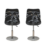 Astrology Scorpio Sign Print Bar Stool Covers