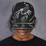 Astrology Scorpio Sign Print Baseball Cap