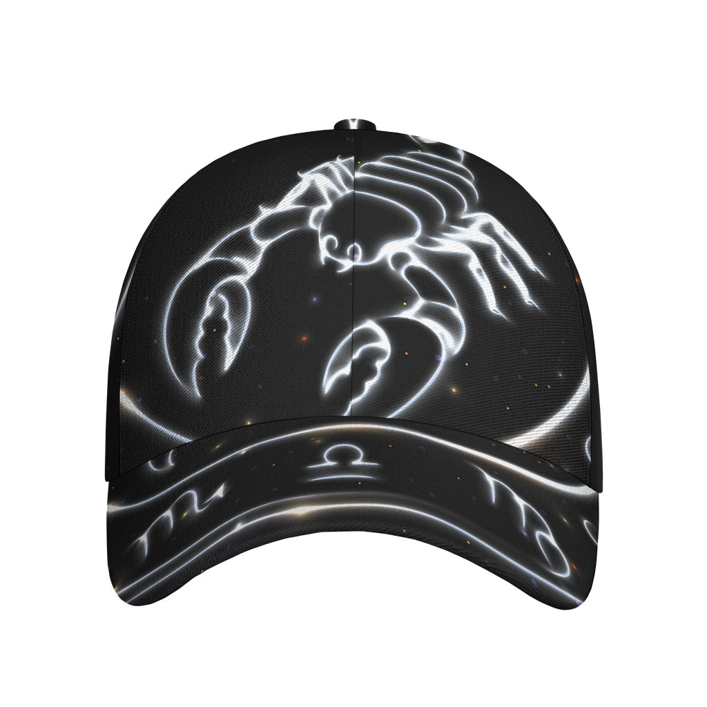 Astrology Scorpio Sign Print Baseball Cap