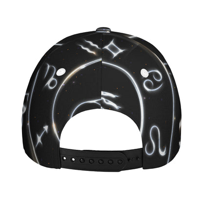 Astrology Scorpio Sign Print Baseball Cap