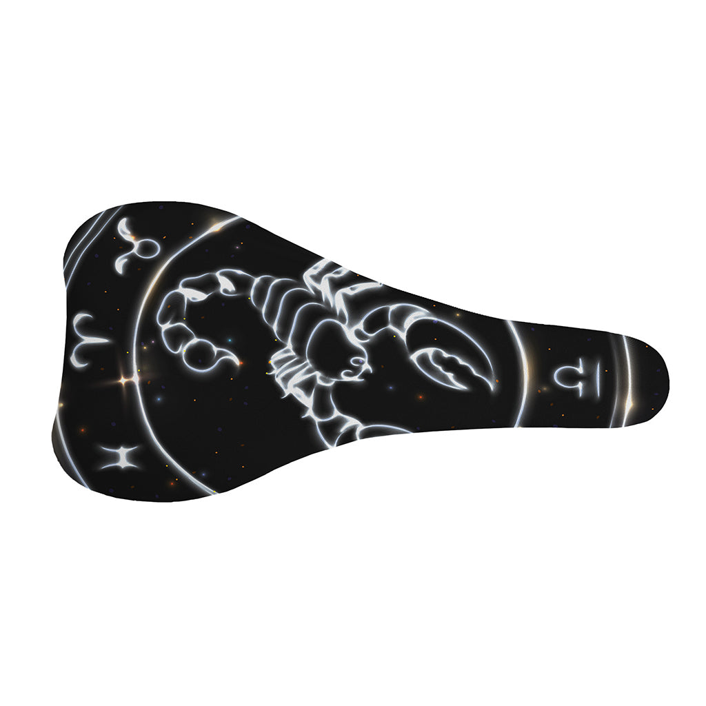 Astrology Scorpio Sign Print Bicycle Seat Cover