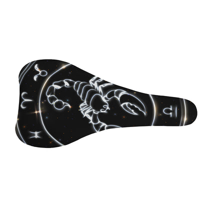 Astrology Scorpio Sign Print Bicycle Seat Cover