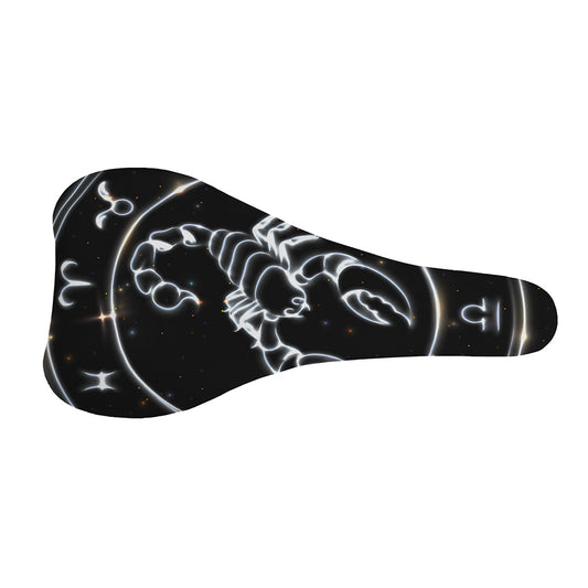 Astrology Scorpio Sign Print Bicycle Seat Cover