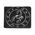 Astrology Scorpio Sign Print Bifold Wallet